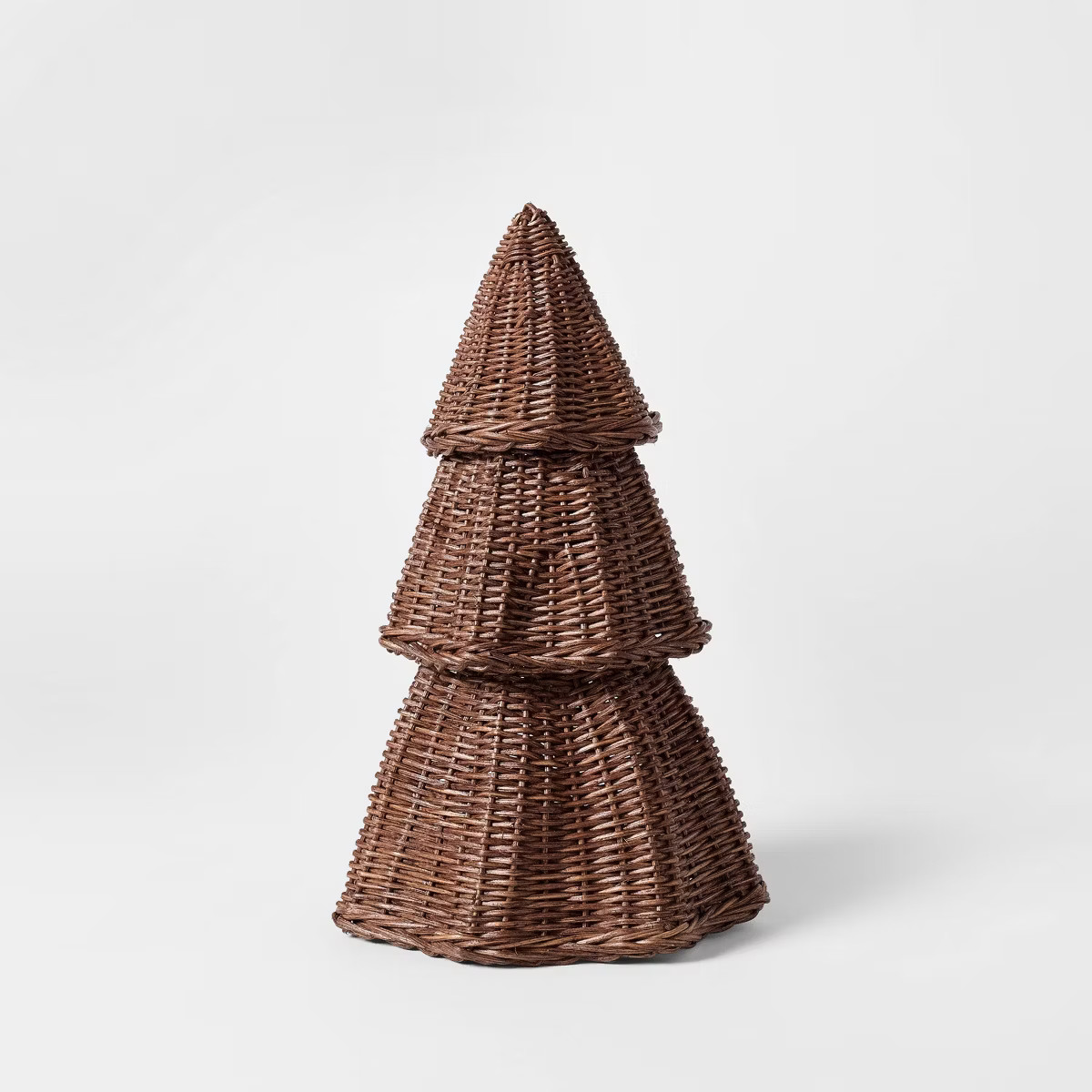 Scalloped Rattan Christmas Tree - Threshold™ designed with Studio McGee | Target