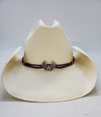 Moonshine Spirit Victory Straw Cowboy Hat  Size 7 1/2 | eBay US