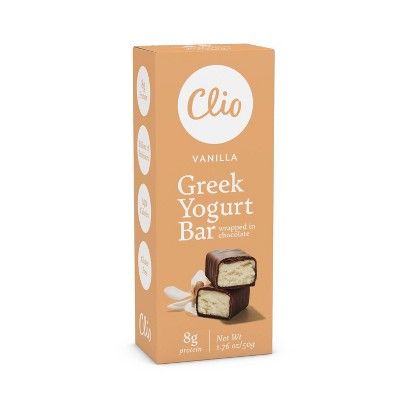 Clio Snacks Vanilla Greek Yogurt Bar - 1.76oz | Target