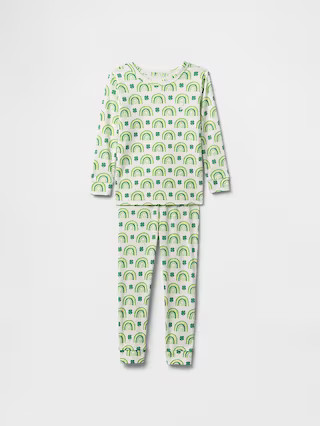 Baby &amp; Toddler Organic Brushed Cotton PJ Set | Gap (US)