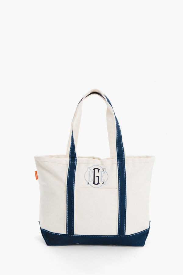 Navy Medium Boat Tote | Tuckernuck (US)