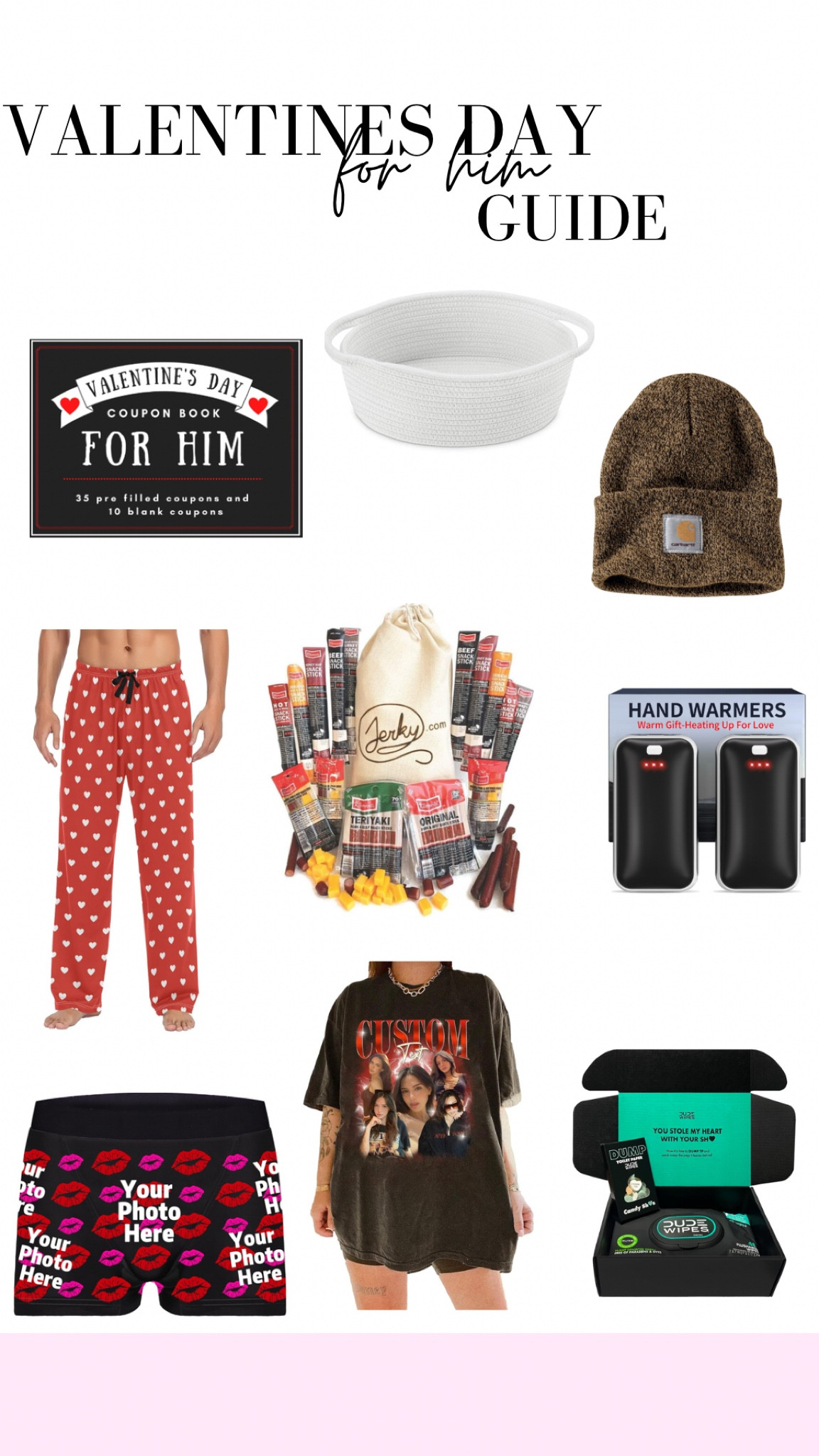 Valentine’s Day gifts for him! All on amazon #valentinesday #giftsforhim 

#LTKGiftGuide #LTKSeasonal #LTKFindsUnder50