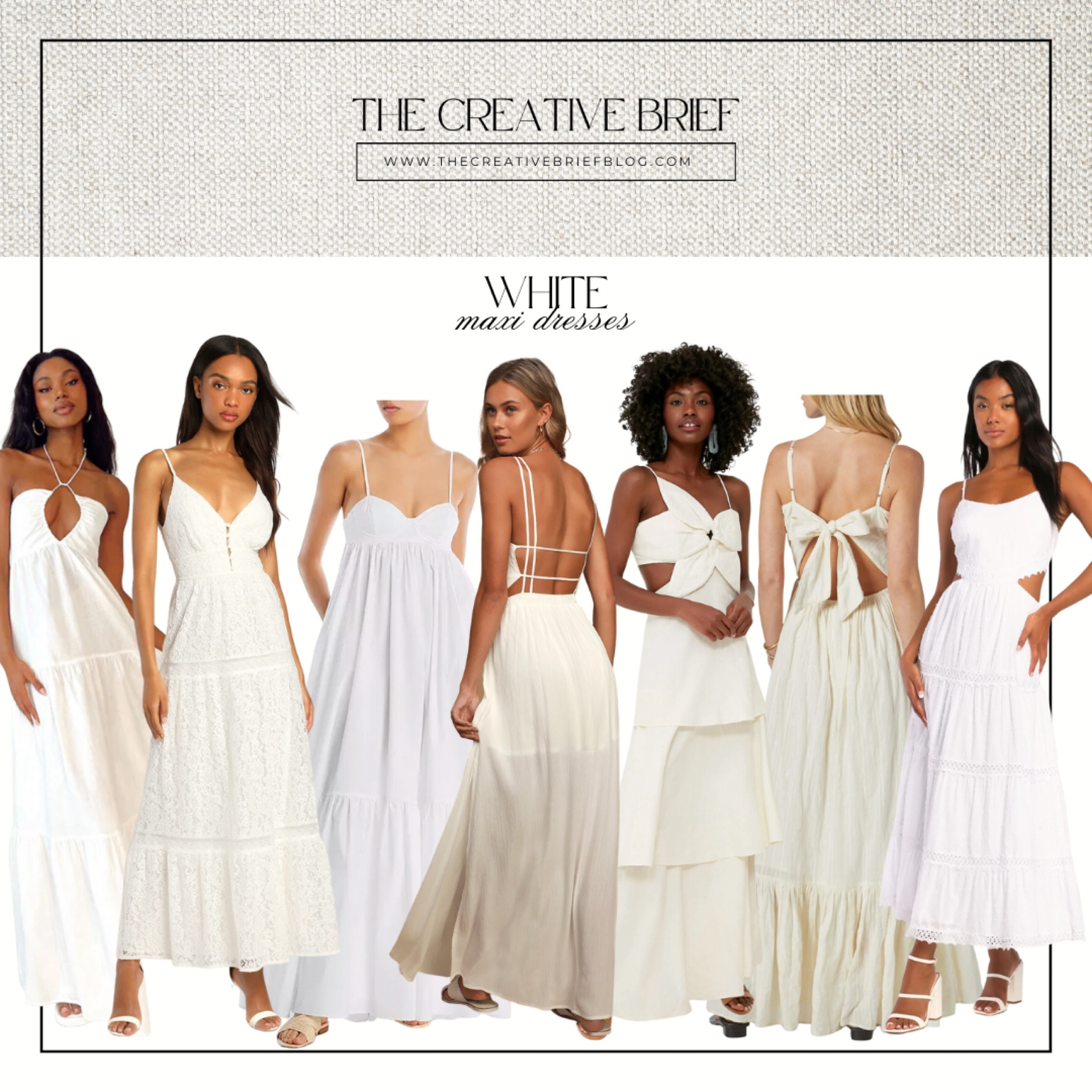 White maxi dresses, summer dress, white party, white wedding guest dress, spring dress, dress, backless maxi dress, cotton dress, briefly styled 

#LTKstyletip #LTKunder50 #LTKunder100