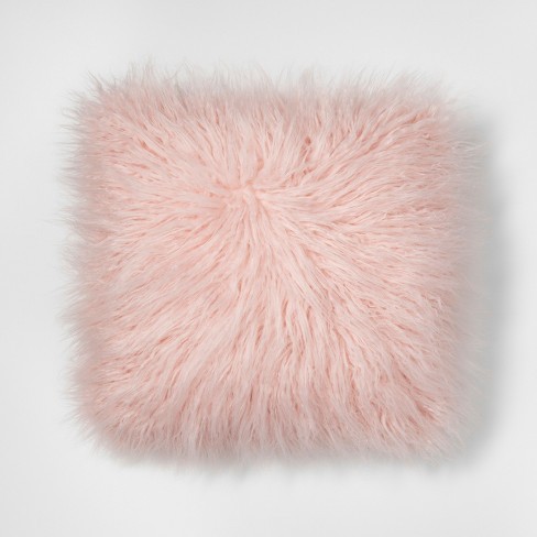 Mongolian Faux Fur Throw Pillow - Project 62™ | Target