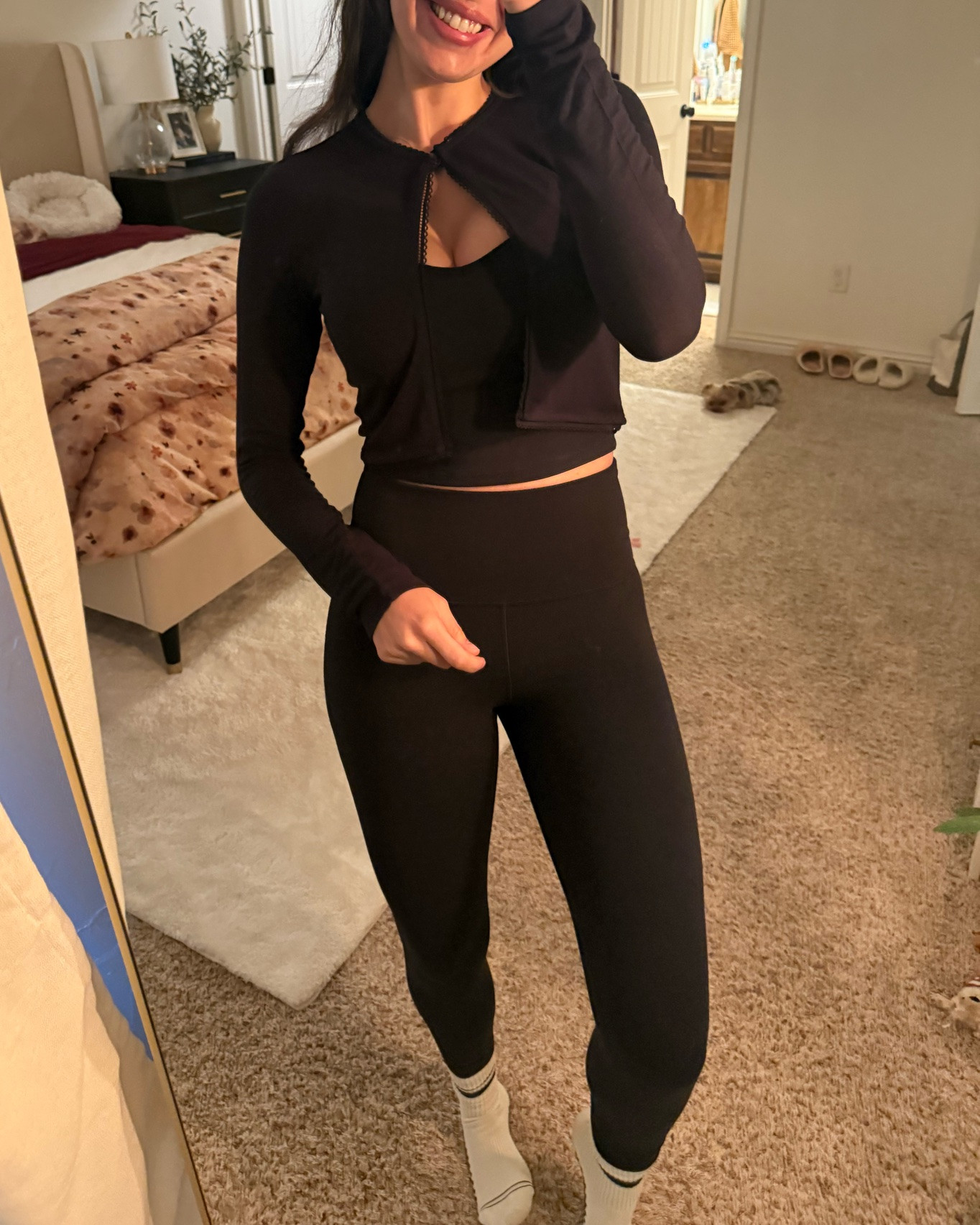 me + a cute workout fit. 

all size small.

#LTKootd #LTKActive #LTKfitnessgoals