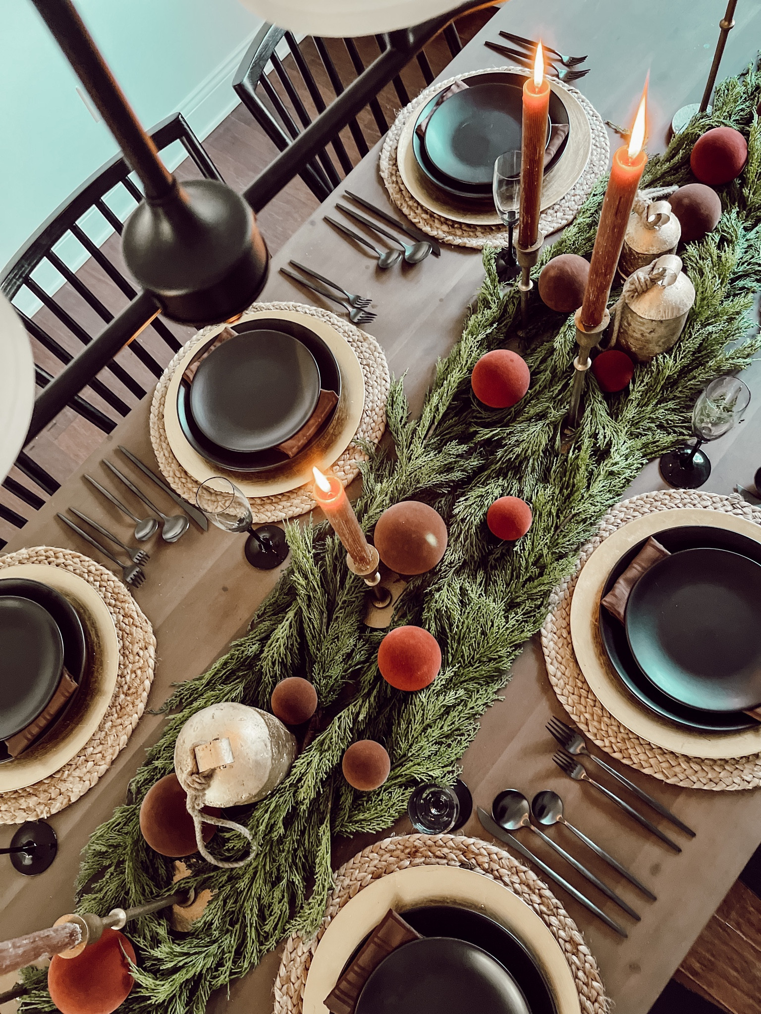 Holiday tablescape, Christmas tablescape, table runner, cedar garland, wayfair 

#LTKSeasonal #LTKHoliday #LTKhome