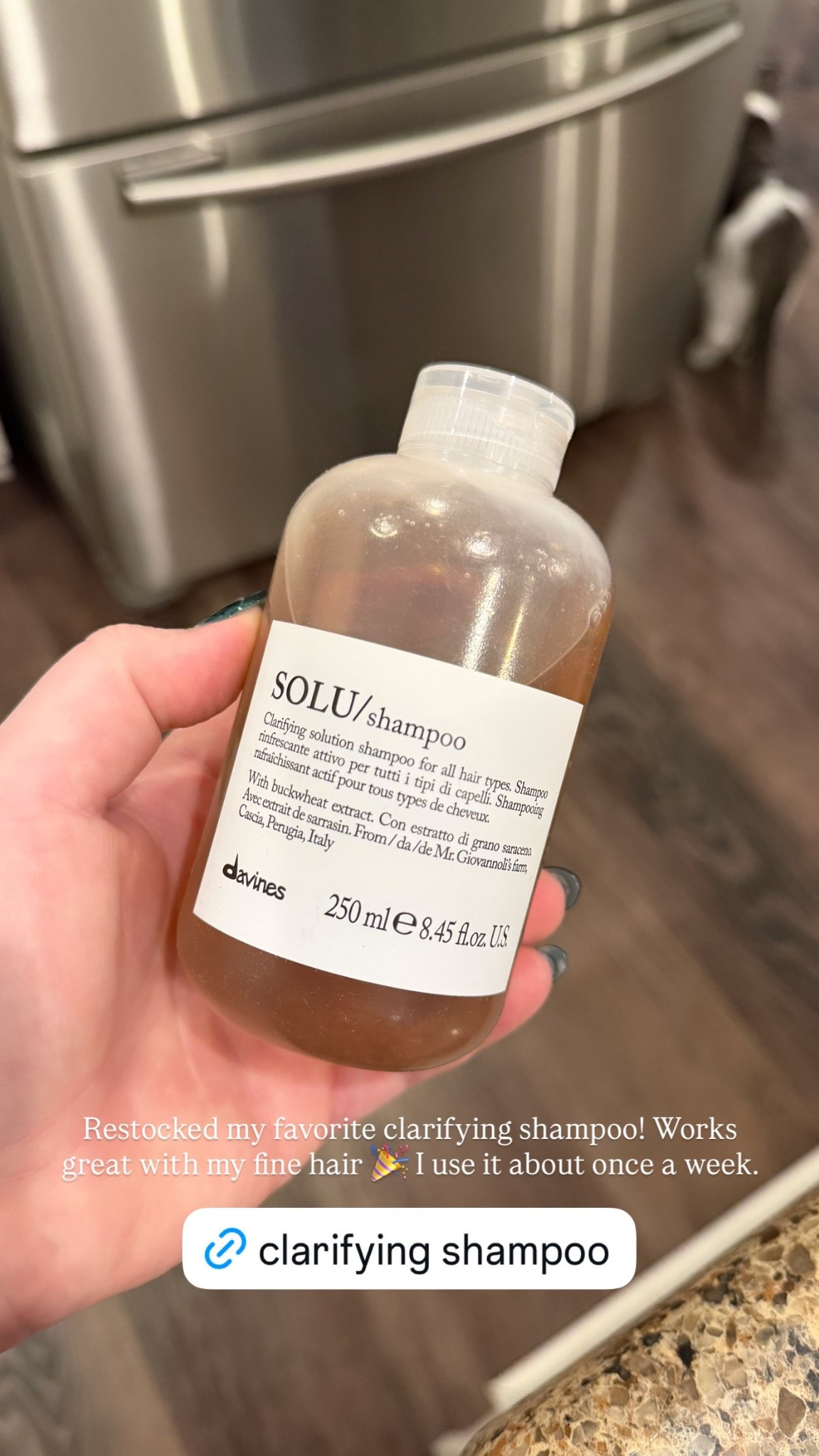 A great clarifying shampoo for fine hair! I use it once a week or so, and the bottle lasts for months!

#LTKmorningroutine #LTKselfcare #LTKBeauty