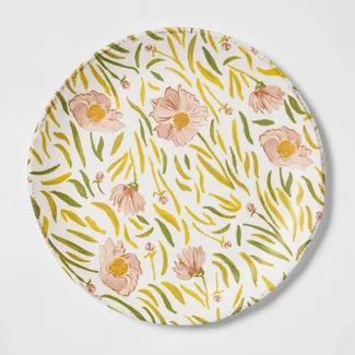 11" Melamine Floral Dinner Plate - Threshold™ | Target