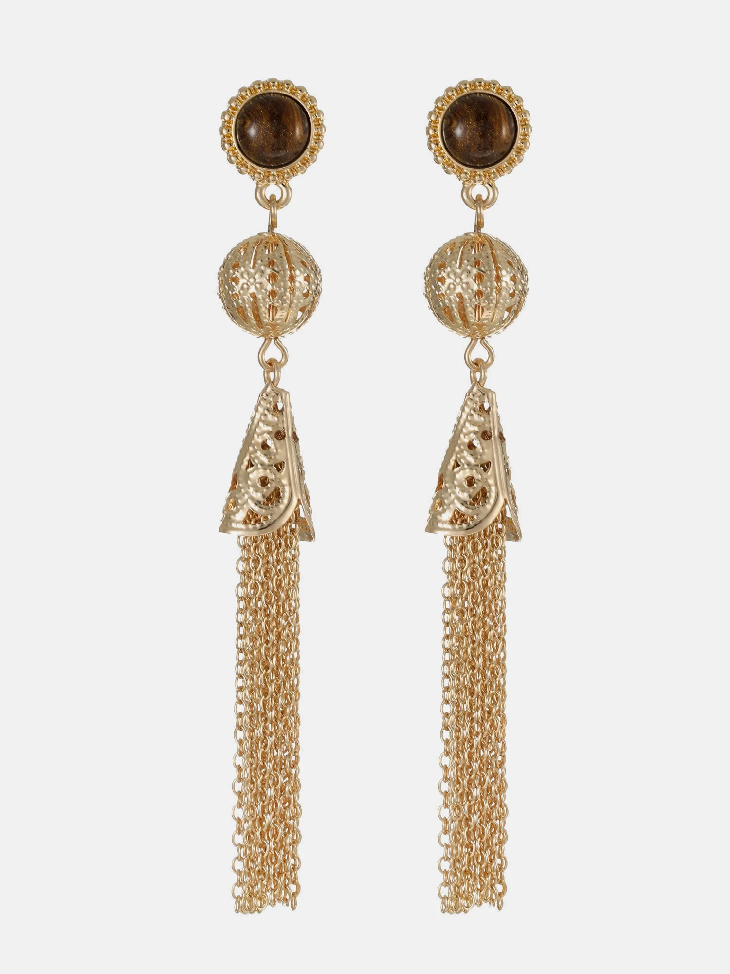 Scenario Tassel Drop Earrings, Gold-Tone | Walmart (US)