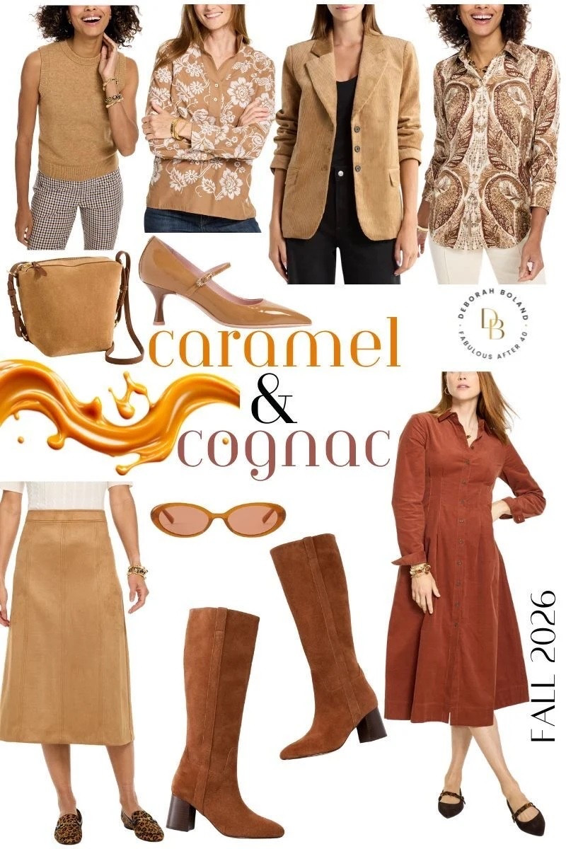 I don’t think I’ll ever get tired of these warm, beautiful fall shades. 🤎

Caramel and cognac are two colors I find myself reaching for year after year. They instantly make an outfit feel cozy and polished, and they work beautifully with so many of the neutrals already hanging in your closet.

Think a caramel sweater with denim, cognac boots with black pants, or simply a handbag in one of these rich shades. You really don’t need much to make them work.

Sometimes the simplest colors are the ones we wear the most. 🍂

#LTKOver40 #LTKSeasonal #LTKootd