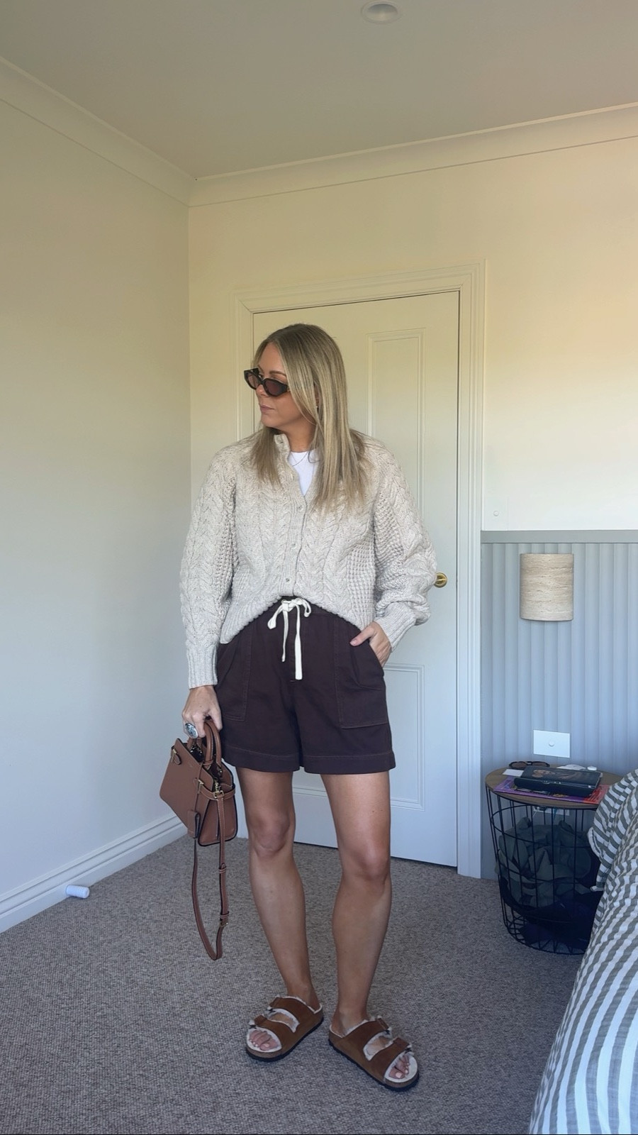 Casual spring outfits in fabulous shorts and my favourite cardi 🤎 I’m in a medium in the cardi and shorts x

#LTKspring #LTKstyletip #LTKaustralia