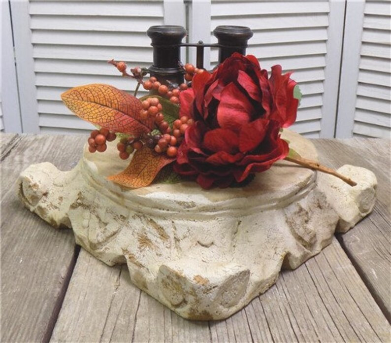 Wooden Architectural Column Base, Ionic Column Plinth, Wood Riser Base A69, Wedding Decor, Column... | Etsy (US)