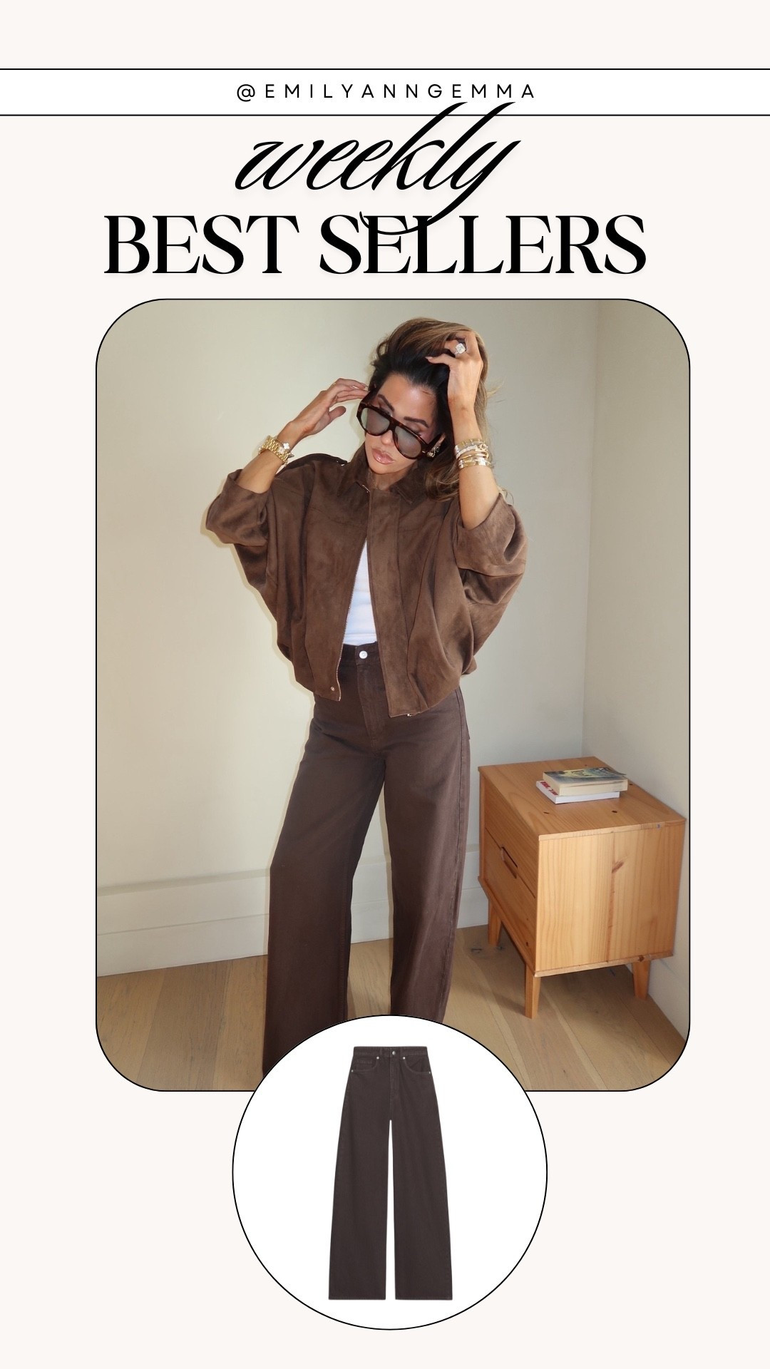 I am wearing a size small in white tank, size 27 (US 4) jeans & size small in brown suede jacket! 

Zara finds, Zara haul, Zara fashion, Brown jeans, Brown jacket, Suede jacket, Fall fashion, Fall finds, Fall outfit inspo, Brunch outfits, Teacher outfit, Travel outfit, Vacation outfit, Emily Ann Gemma

#LTKFindsUnder100 #LTKStyleTip #LTKBaby