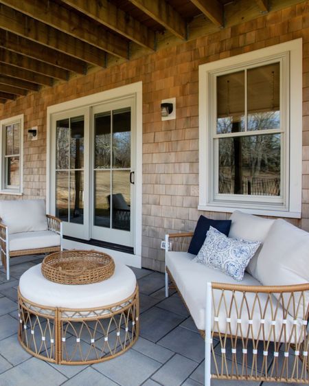 This patio set at the Making Waves beach house rental on Cape Cod is a long-time favorite and a Serena & Lily look for less! Link to this gorgeous 4 bed, 3.5 bath beach house rental is in my IG bio! Mention Casually Coastal during the booking process for a free gift card to Osterville Fish Too!
-
home decor, coastal decor, beach house decor, beach decor, beach style, coastal home, coastal home decor, coastal decorating, coastal interiors, coastal house decor, patio set, outdoor furniture, better homes & gardens outdoor furniture, walmart outdoor furniture, deck furniture, outdoor furniture for beach house, serena & lily dupe, designer look for less, woven outdoor furniture, affordable outdoor furniture, outdoor furniture on sale

#LTKsalealert #LTKhome #LTKSeasonal