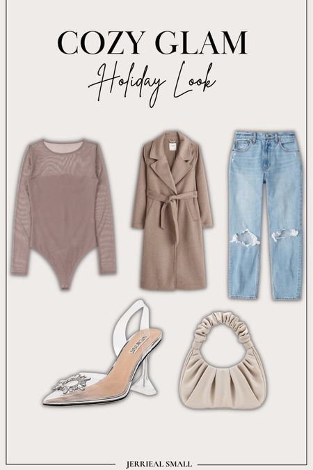 Cozy Glam Holiday Look 

#LTKHoliday #LTKSeasonal #LTKbeauty