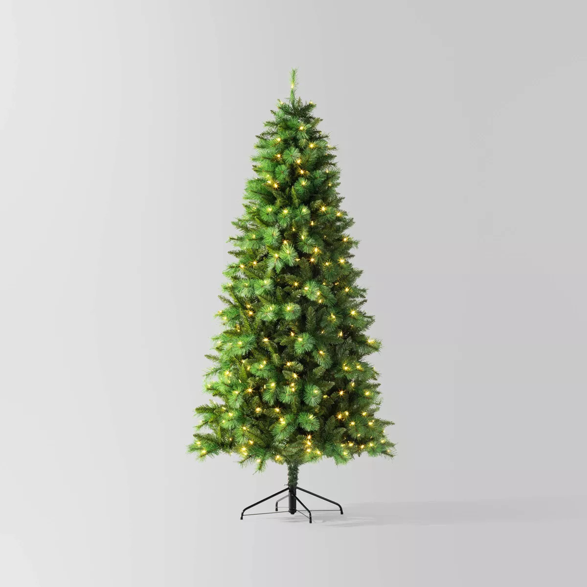 7.5' Pre-lit Douglas Fir Artificial Christmas Tree White LED Lights - Wondershop™ | Target