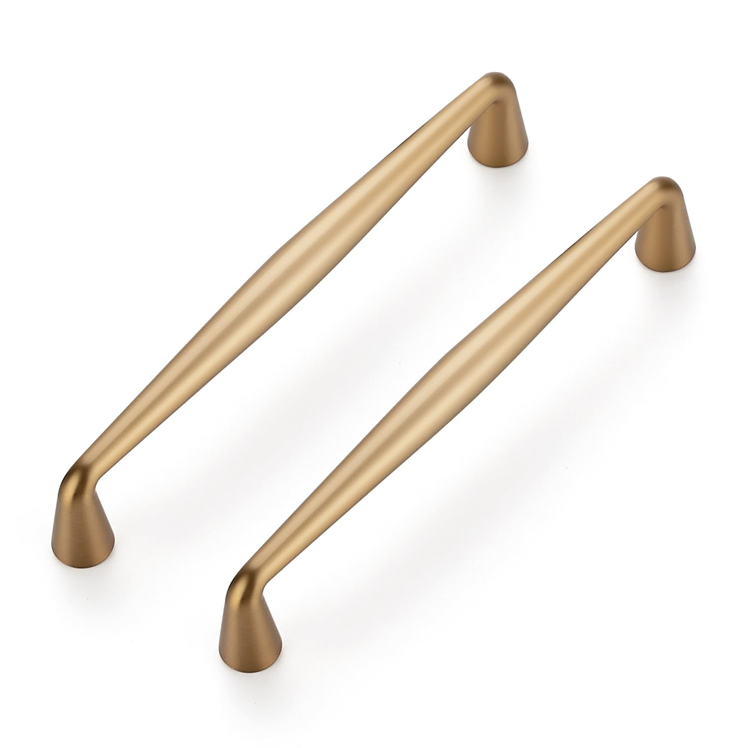 Ravinte 10 Pack 5 Inch Champagne Bronze Kitchen Cabinet Handles Solid Zinc Alloy Cabinet Pulls Cu... | Amazon (US)