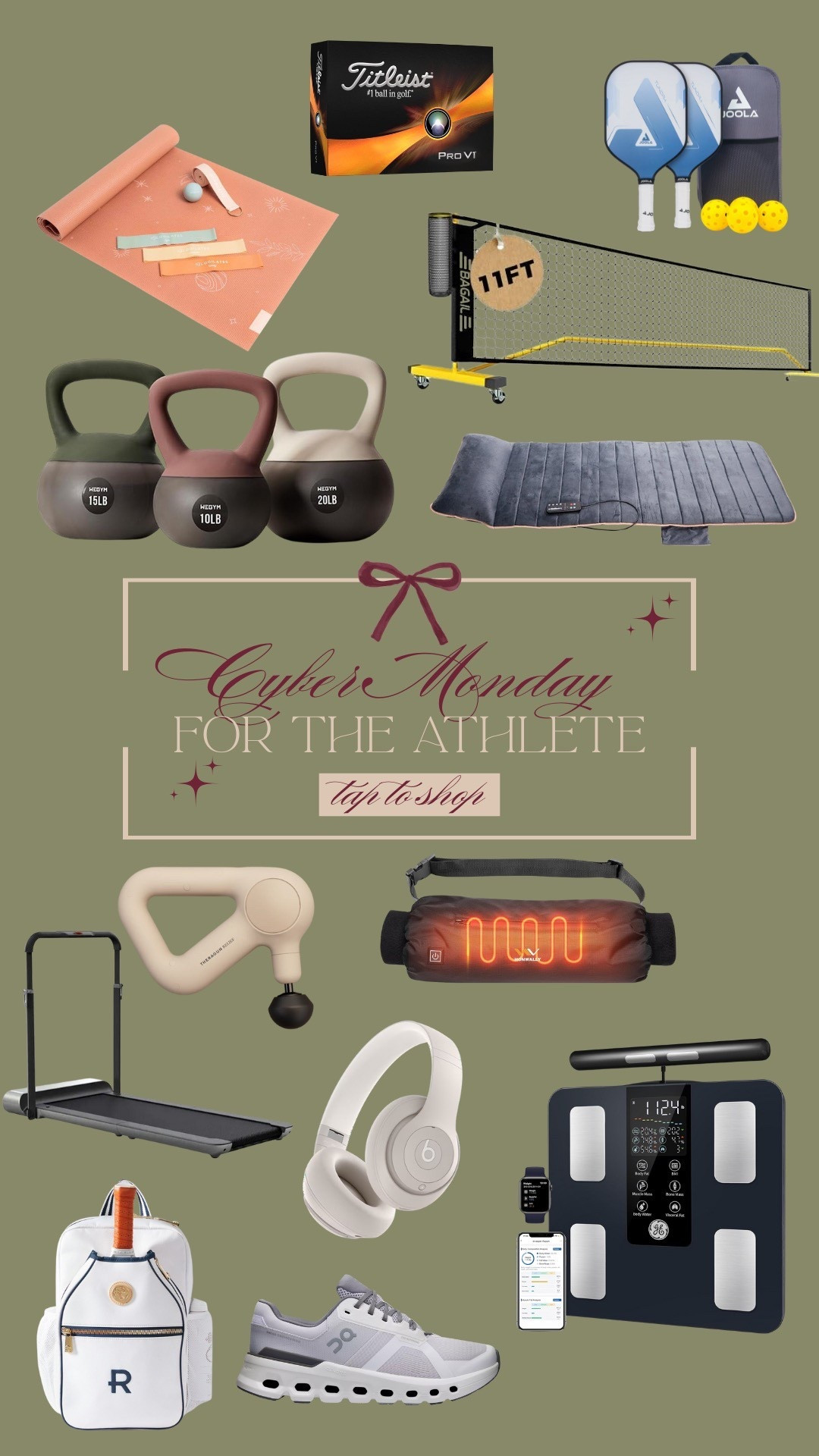 Cyber Monday deals for the athlete or active person on your Christmas list

#LTKActive #LTKCyberWeek #LTKGiftGuide