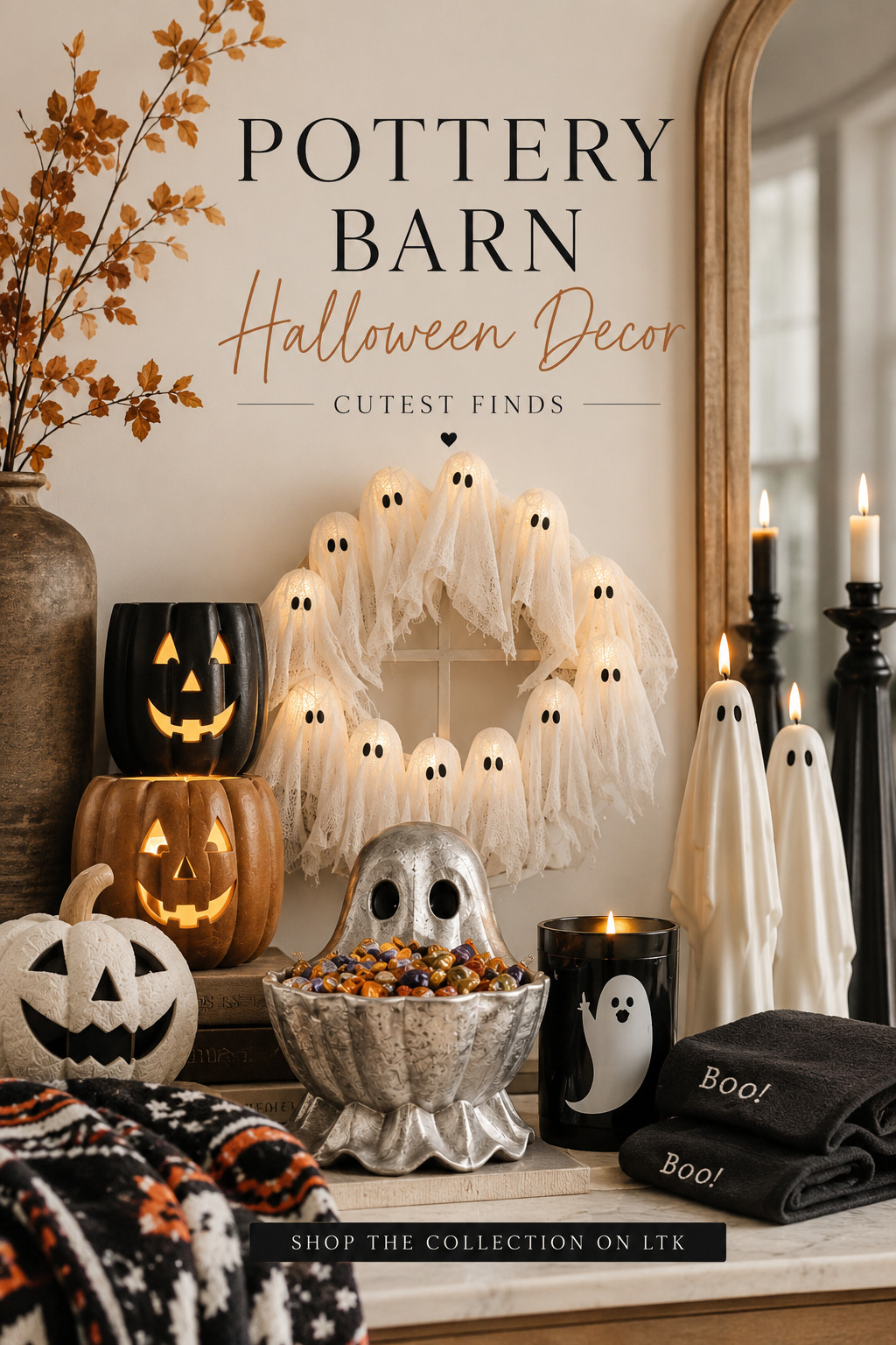 give me just one please

The cutest Pottery Barn Halloween decor is here! 👻 From the viral ghost collection to cozy pumpkins, chic candles, and elegant Halloween accents, I've rounded up my favorite finds to help you create a stylish, spooky home this season. Shop the collection before these favorites sell out! 🎃 

 #LTKSeasonal #LTKHome
