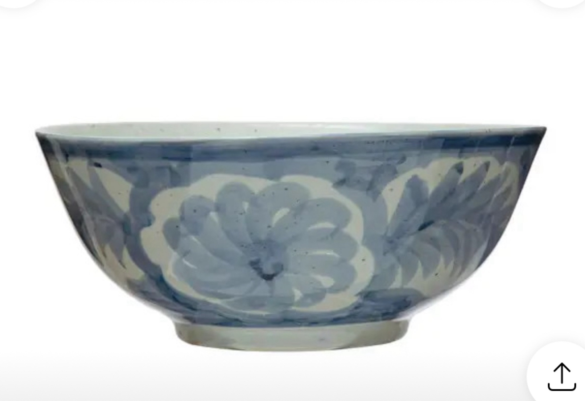 This would be beautiful with fruit in the kitchen, or with orchids! 