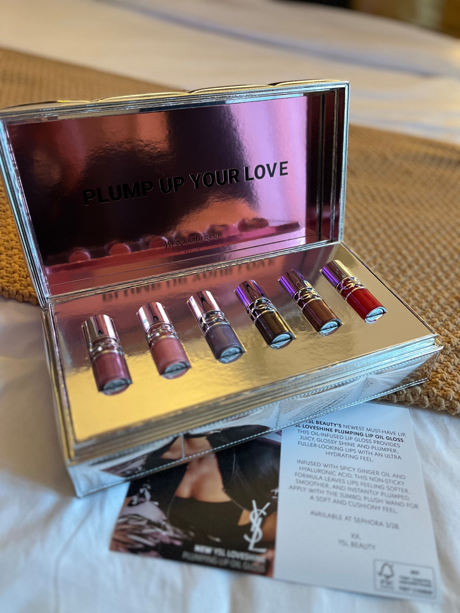 If you want a TRUE plumping lip gloss, YSL’s Loveshine plumping oil lip shine is the one you need! The packaging is gorgeous and the formula is so silky smooth and plumps so beautifully! 

#LTKGiftGuide #LTKselfcare #LTKBeauty