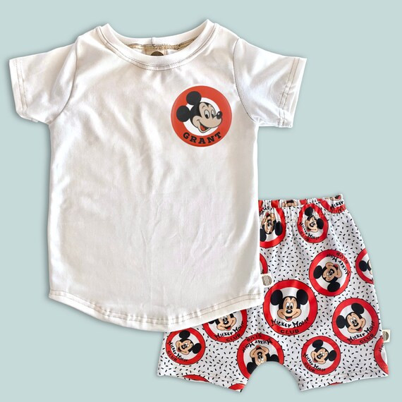 Custom Mickey Mouse Club Name Tee  Disney Set Disney | Etsy | Etsy (US)
