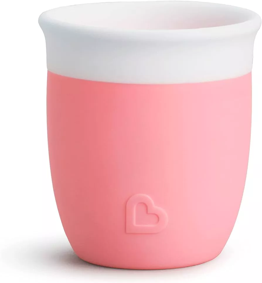 Munchkin C'est Silicone Mint Cup With Straw, 4 Oz