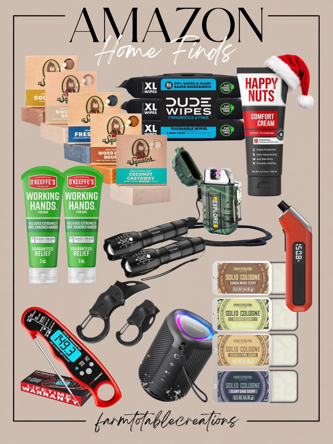 Amazon Prime Day Stocking Stuffers for Him 🎁🛍️

These Prime Day stocking stuffer finds for men are packed with practical, fun, and actually useful gift ideas. From hand cream, solid cologne, men’s soaps, flashlights, and a portable speaker to handy gadgets and everyday essentials, there’s a little something here for every guy on your list.

I love these for husbands, dads, brothers, sons, coworkers, or anyone who can be hard to shop for. Prime Day is a great time to grab these smaller gifts early and start checking stocking stuffers off your holiday list.

Follow @farmtotablecreations on Instagram for more cozy home finds and trending decor.

#LTKGiftGuide #LTKSaleAlert #PrimeDay #AmazonPrimeDay #PrimeDayDeals #AmazonFinds #StockingStuffers #StockingStuffersForHim #GiftsForHim #MensGifts #GiftIdeasForMen #HolidayGiftIdeas #AmazonDeals #AmazonMustHaves #ChristmasShopping