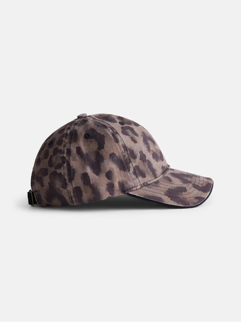 Scenario Women's Twill Baseball Hat, Dark Ombre Leopard | Walmart (US)