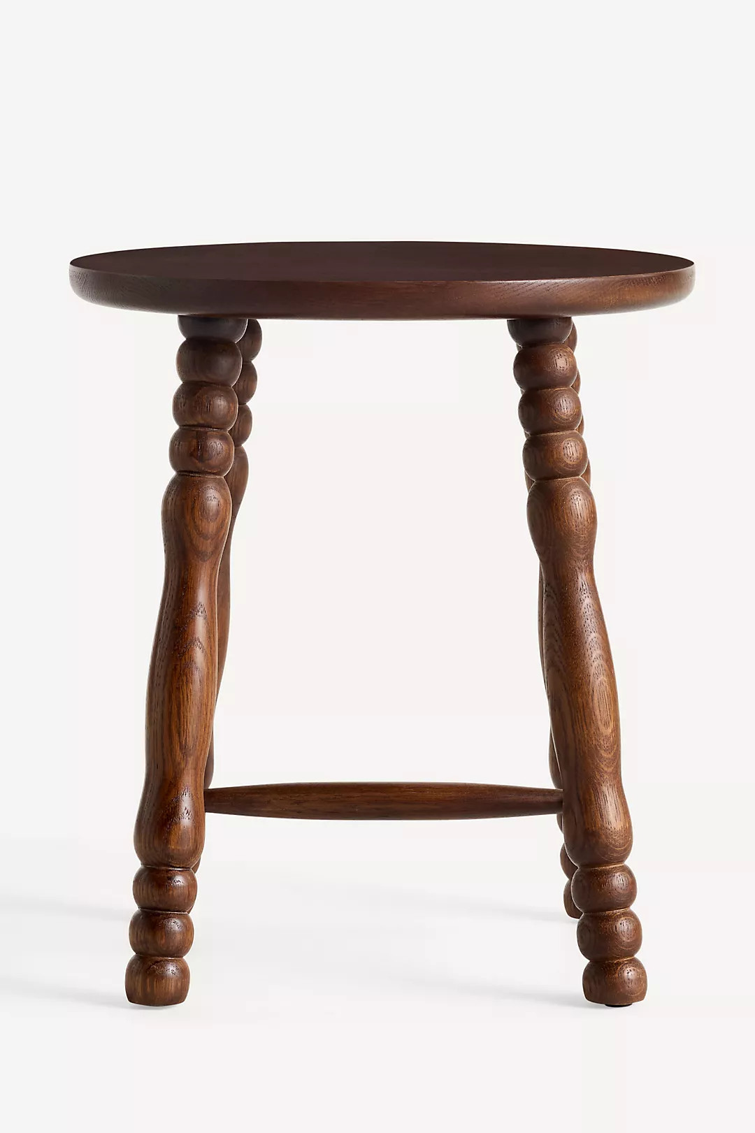 Pierre Turned Wood Stool | Anthropologie (US)