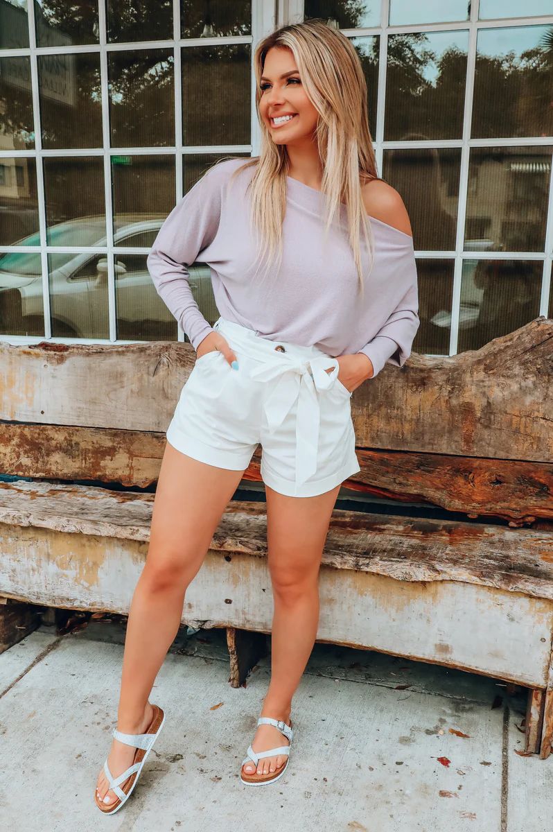 Comfy Weather Top: Lavender | Shophopes