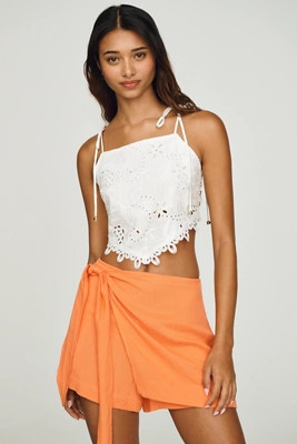 By Anthropologie Wrap Tie Skort | Anthropologie (US)