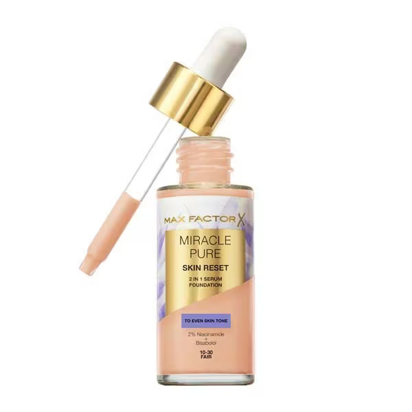 Miracle Pure Skin Reset Serum Foundation Fair 30Ml | Superdrug