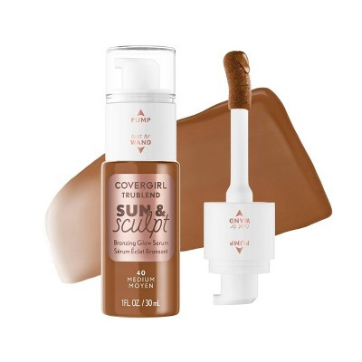 COVERGIRL Trublend Sun & Sculpt Bronzing Serum - 40 Medium - 1 fl oz | Target