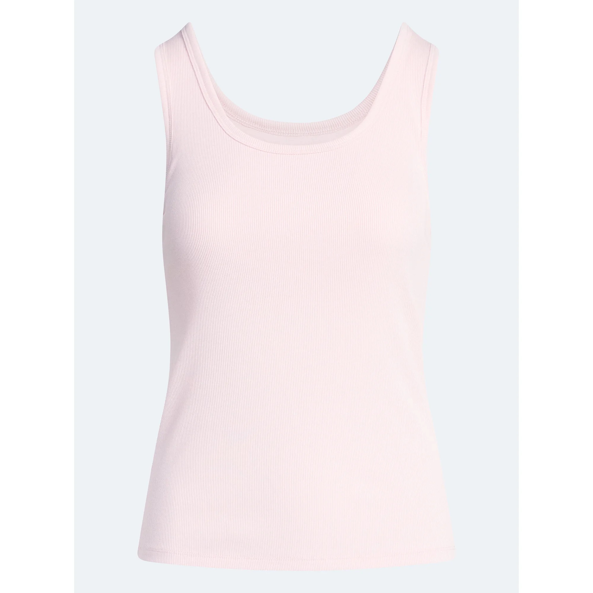 Joyspun Women's Ribbed Tank with Inner Bra, Sizes XS-3X | Walmart (US)