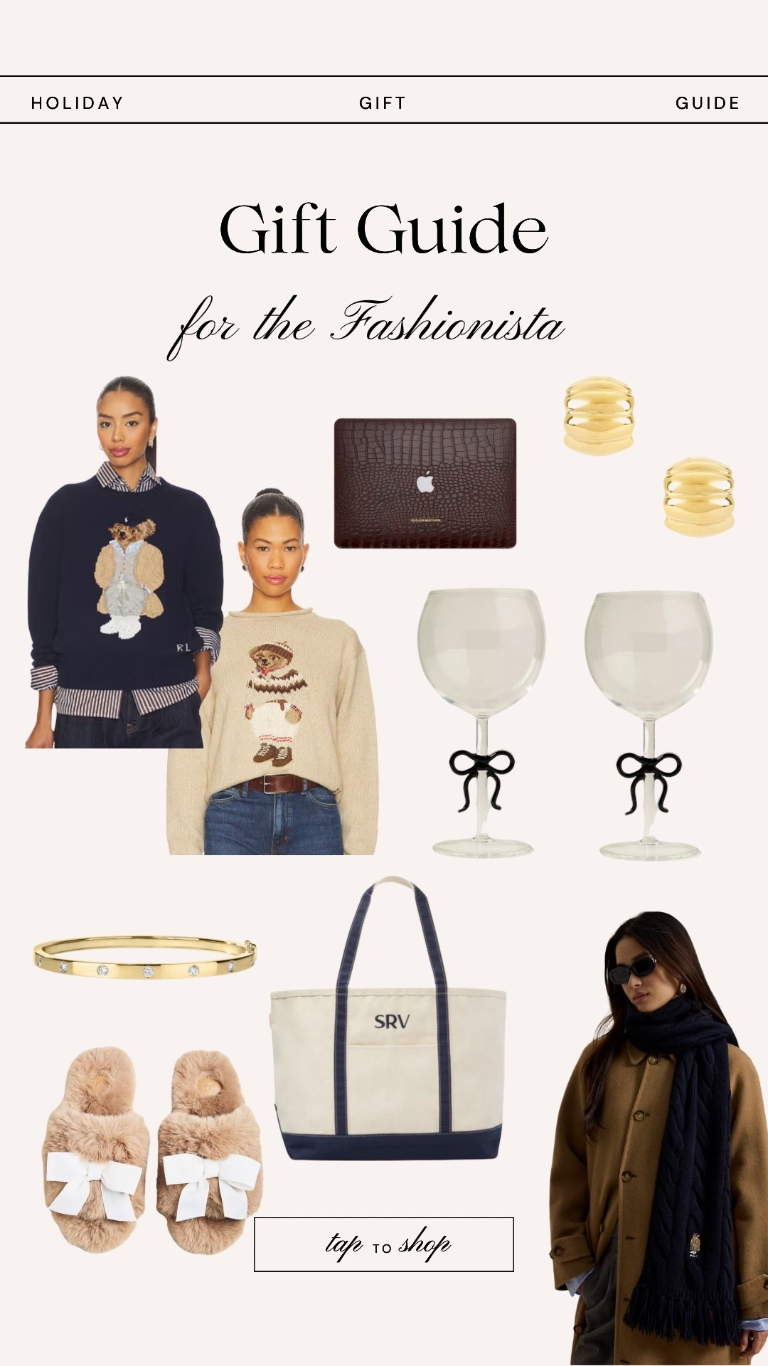 Gift guide for the fashionista 

#LTKGiftGuide #LTKCyberWeek #LTKHoliday
