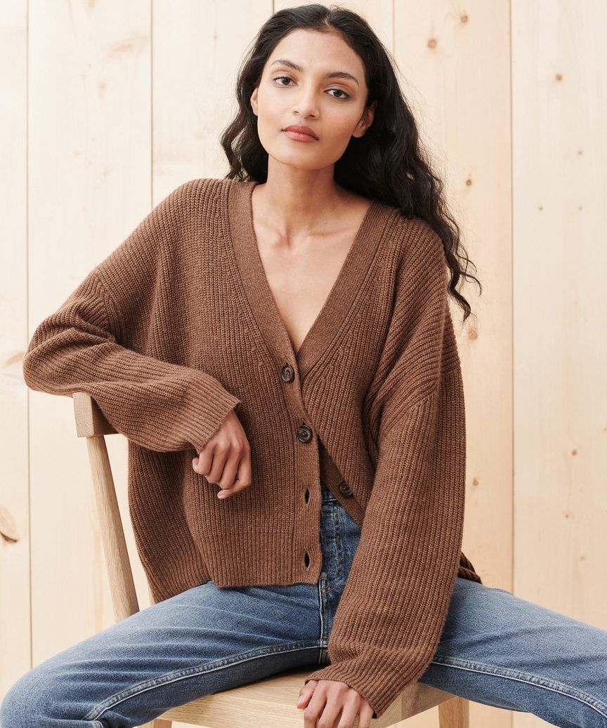 Cropped Cocoon Cardigan | Jenni Kayne