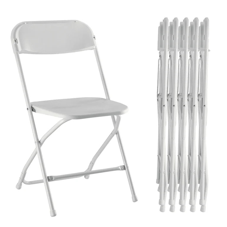 edx 6-Pack Folding Chair, Indoor Portable, Stackable for Events, Offices, Weddings and Restaurant... | Walmart (US)