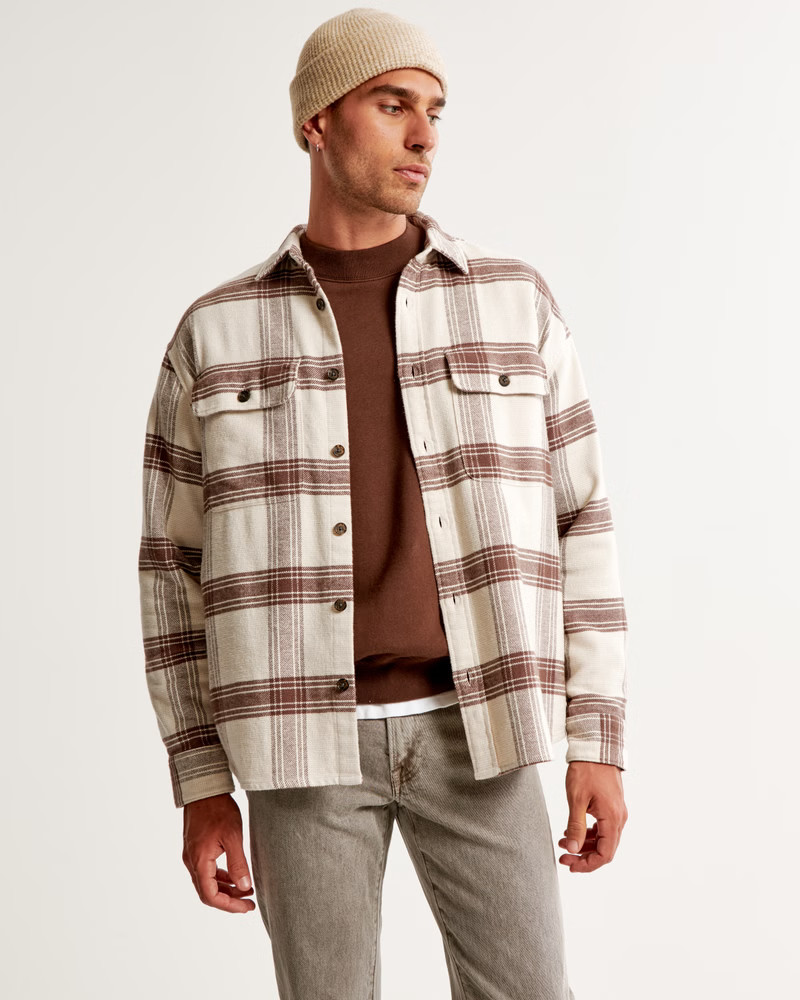 90s Oversized Flannel | Abercrombie & Fitch (US)