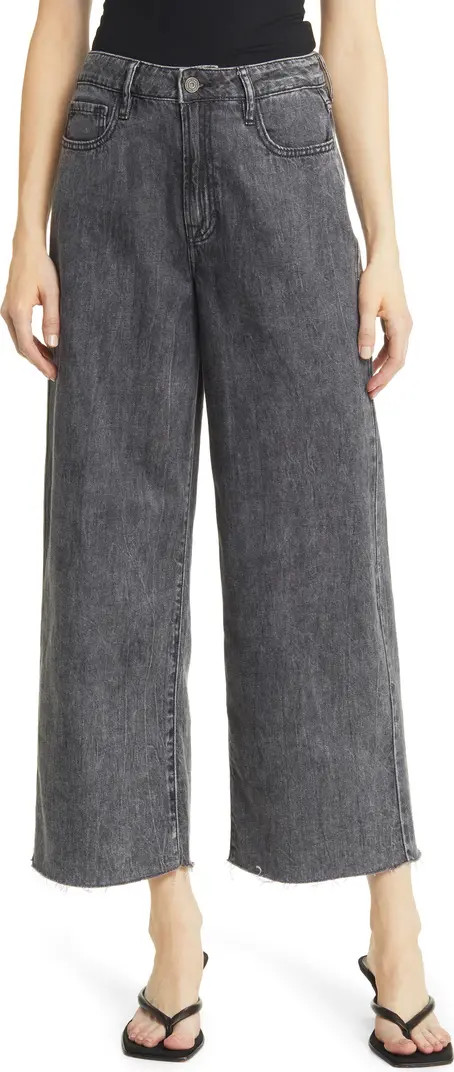 HIDDEN JEANS Logan High Waist Ankle Wide Leg Dad Jeans | Nordstrom | Nordstrom