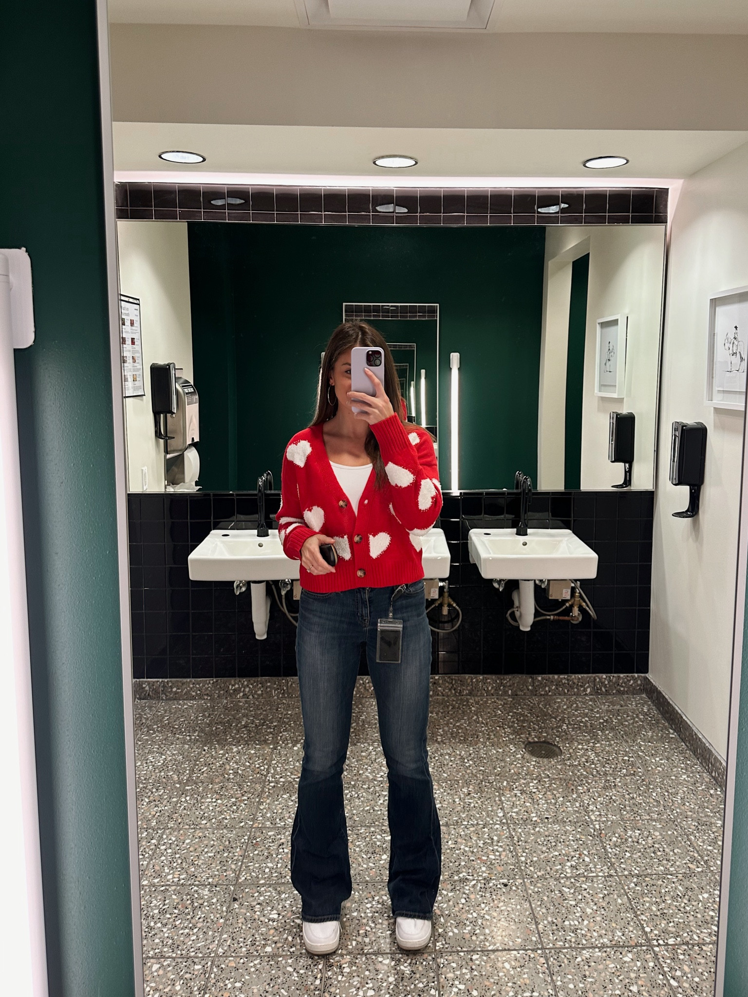 You need this Valentine’s Day sweater. Such a steal!! 

Sweater I sized up & got L!

Jeans are Big Star old style that I couldn’t link 🥹

#LTKworkwear #LTKfindsunder50 #LTKSeasonal