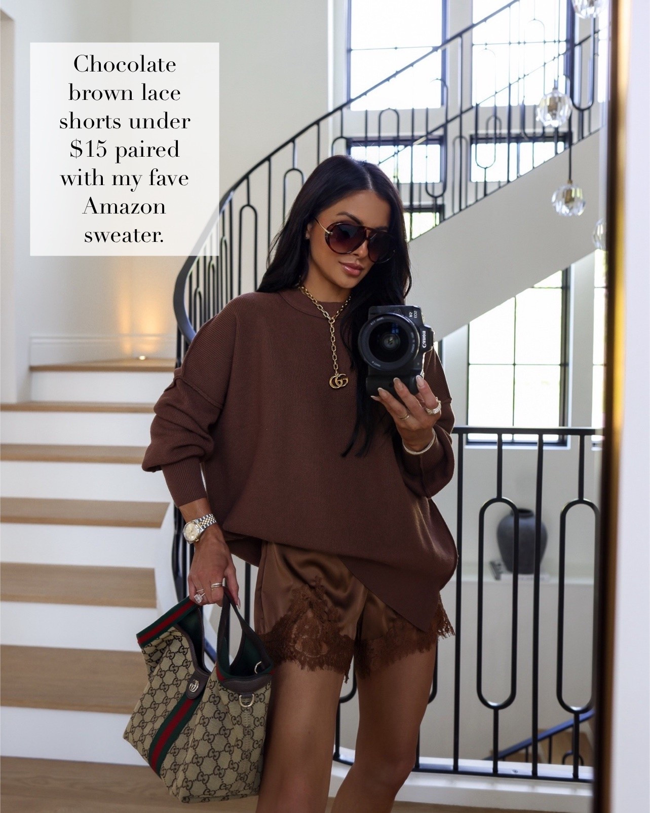 These Amazon finds will give you rich Mom vibes this summer
Reformation inspired lace shorts 
Amazon sweater 
Favorite Amazon sunglasses

#LTKOver40 #LTKootd #LTKmomlife