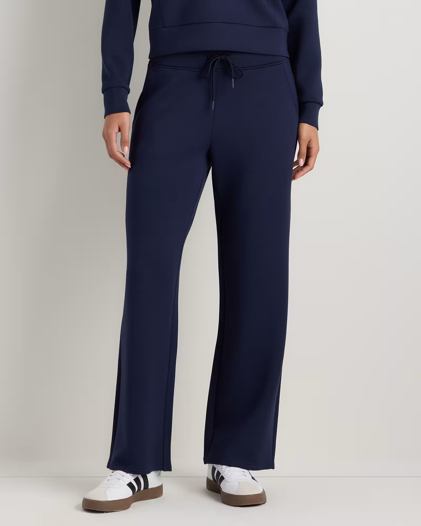 CloudComfort Wide Leg Pant in Deep Navy | Quince