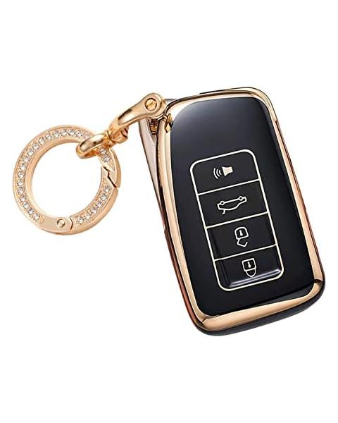 Amazon.com: Gematay for Lexus Key Fob Cover with Keychain, Key Shell Cover Holder for Lexus RX ES GS | Amazon (US)