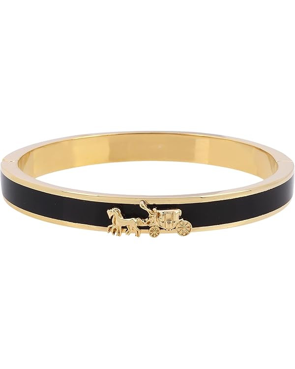 Coach Horse & Carriage Enamel Hinge Bracelet | Amazon (US)