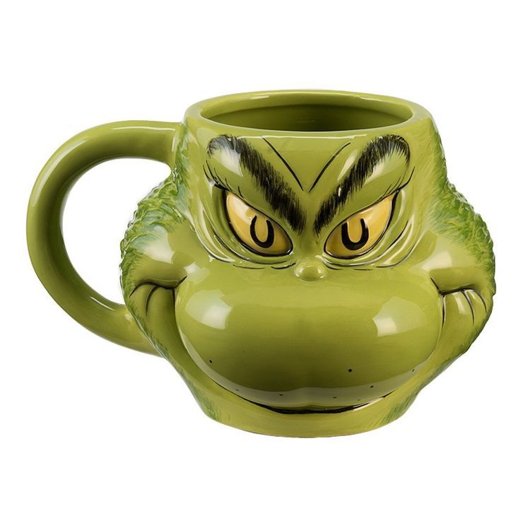 The Grinch WHO Christmas Sculpted Mug | Target