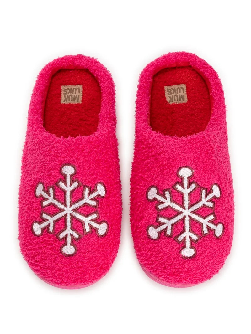 MUK LUKS Women's Cozy Holiday Clog Slipper | Walmart (US)