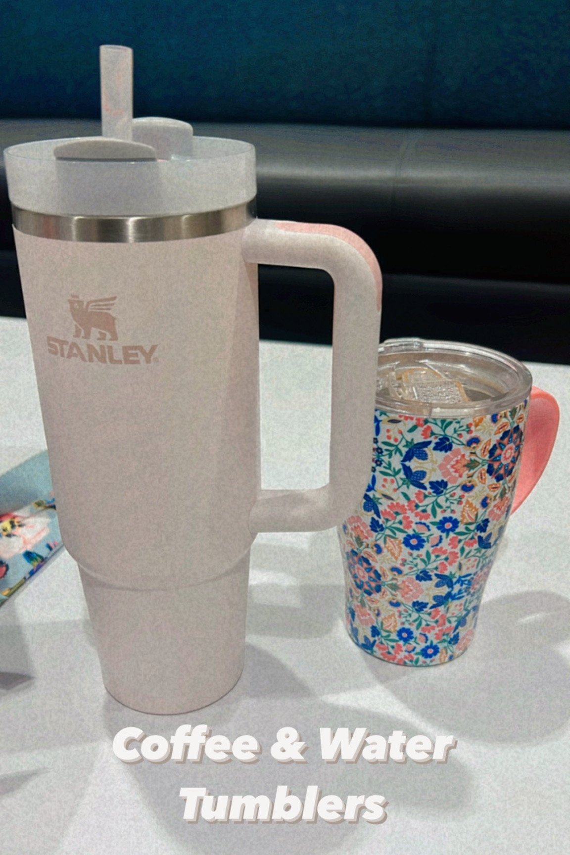 What’s with me pretty much all the time! Water in my Stanley tumbler and my coffee in my Vera Bradley tumbler. All fit in cup-holders! Use code: NICOLE for 10% off your purchase at Vera Bradley! 

#LTKGiftGuide #LTKfamily #LTKtravel