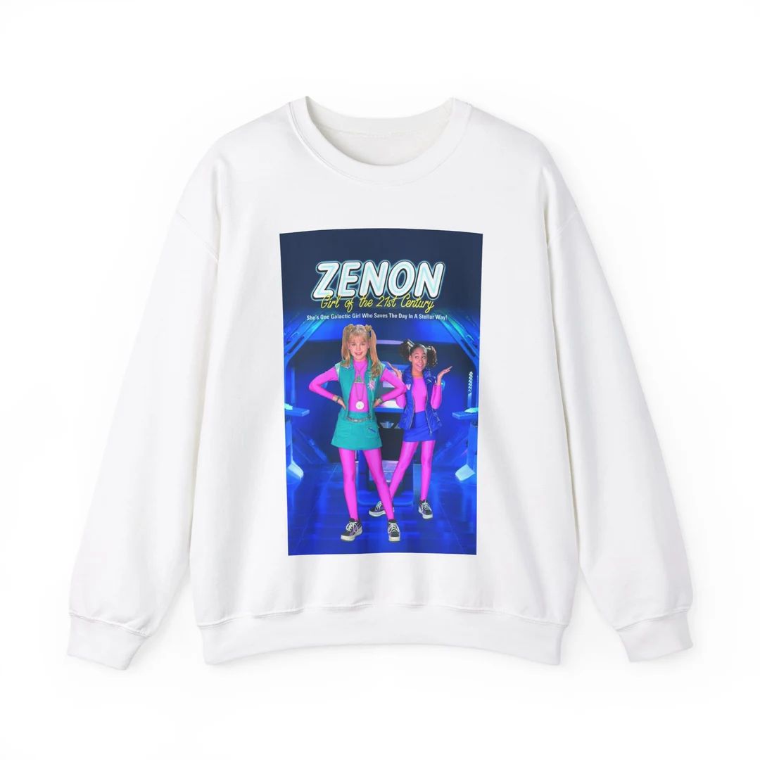 Zenon Girl of the 21st Century Movie Poster Disney Chanel Original Unisex Heavy Blend™ Crewneck... | Etsy (US)