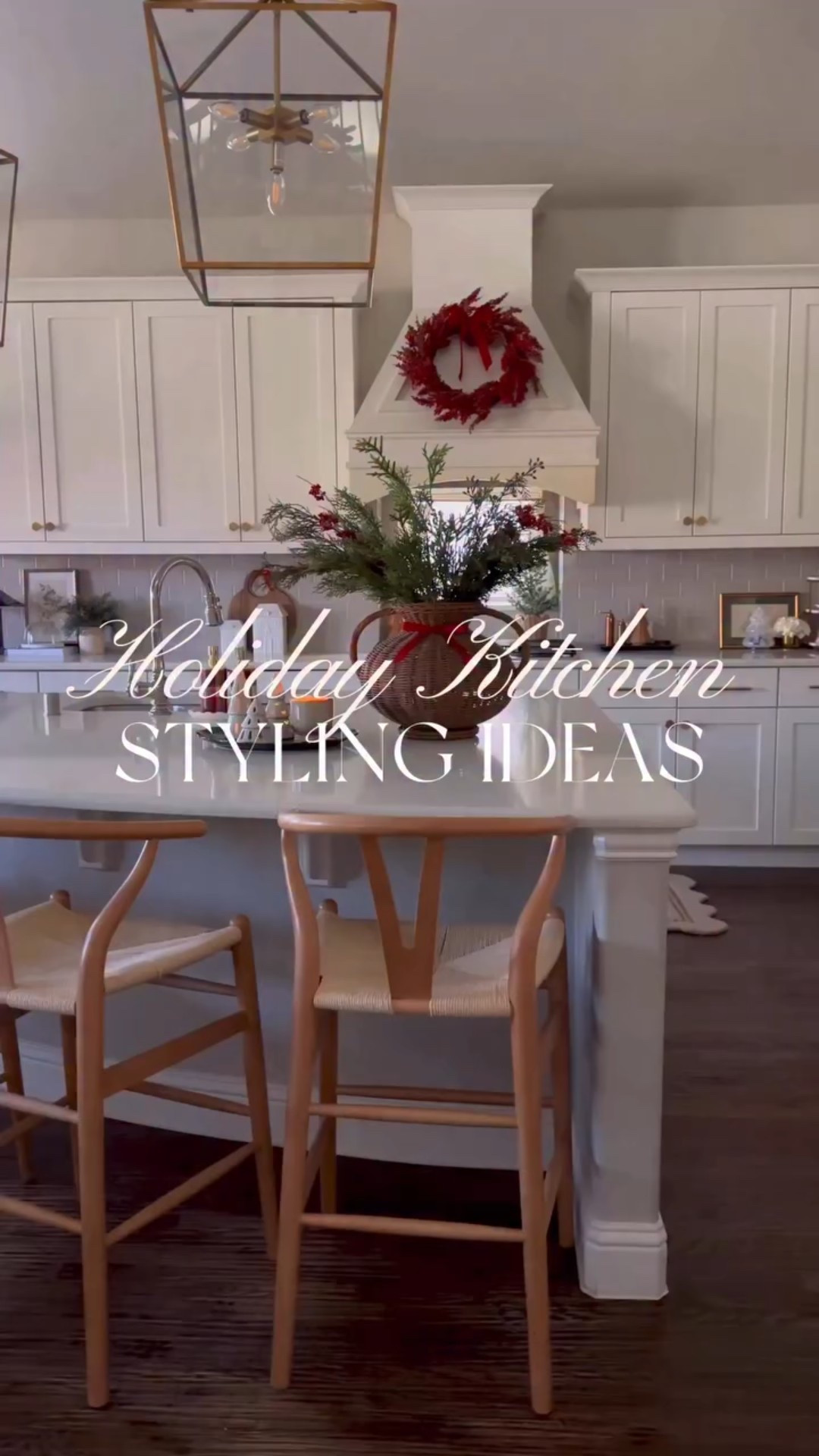 Sharing how I styled my kitchen for the holiday season. Hoping it gives you some ideas on how to style yours. I wanted to feel cozy and inviting.

#HolidayHome #KitchenDecor #ChristmasInspo #HomeStyling #HolidayVibes #AmazonHome #ThreeTimesAHome #HolidayKitchen

#LTKHoliday #LTKmomlife #LTKHome